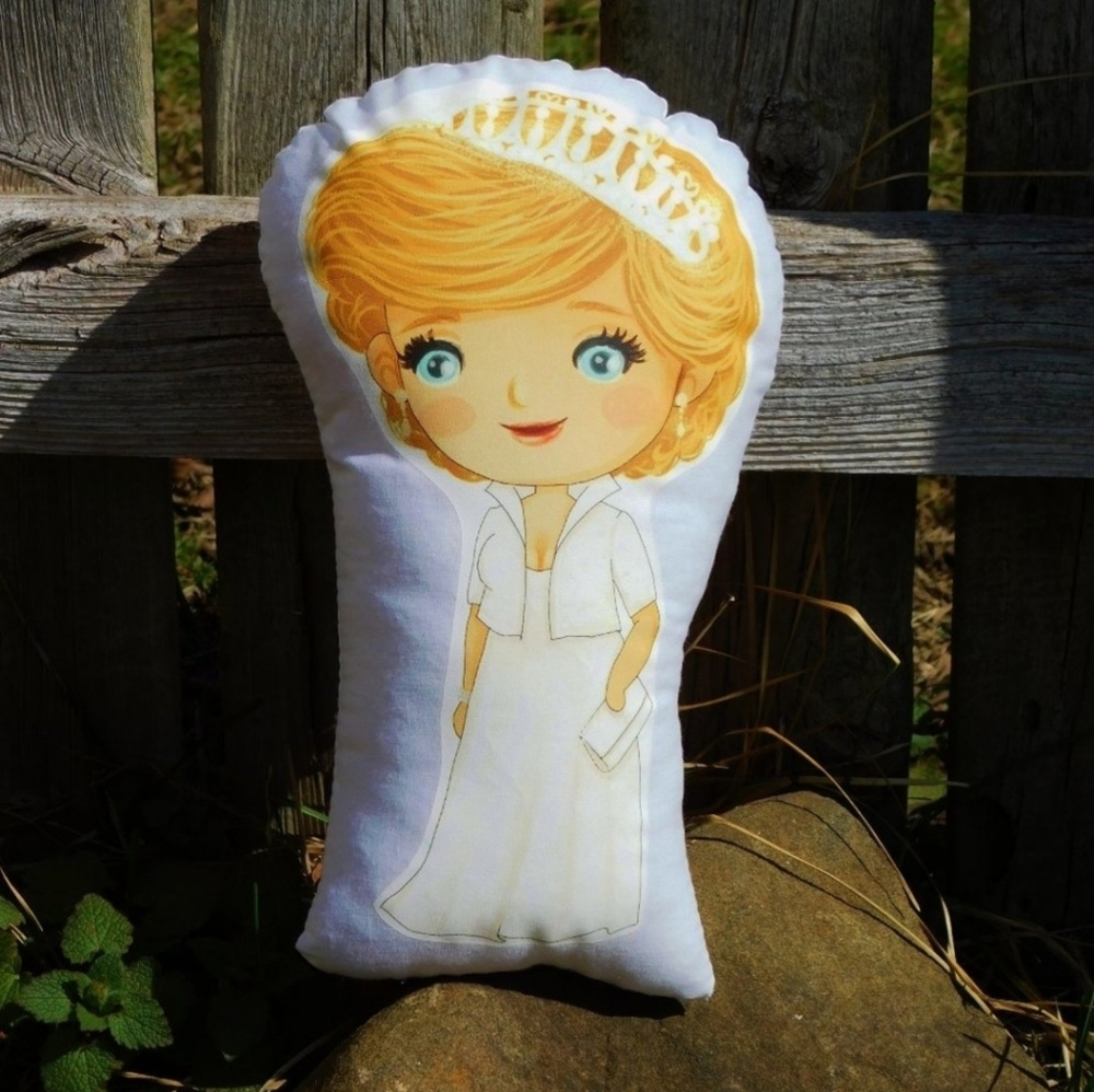 Princess Diana Pillow Pal. New.
